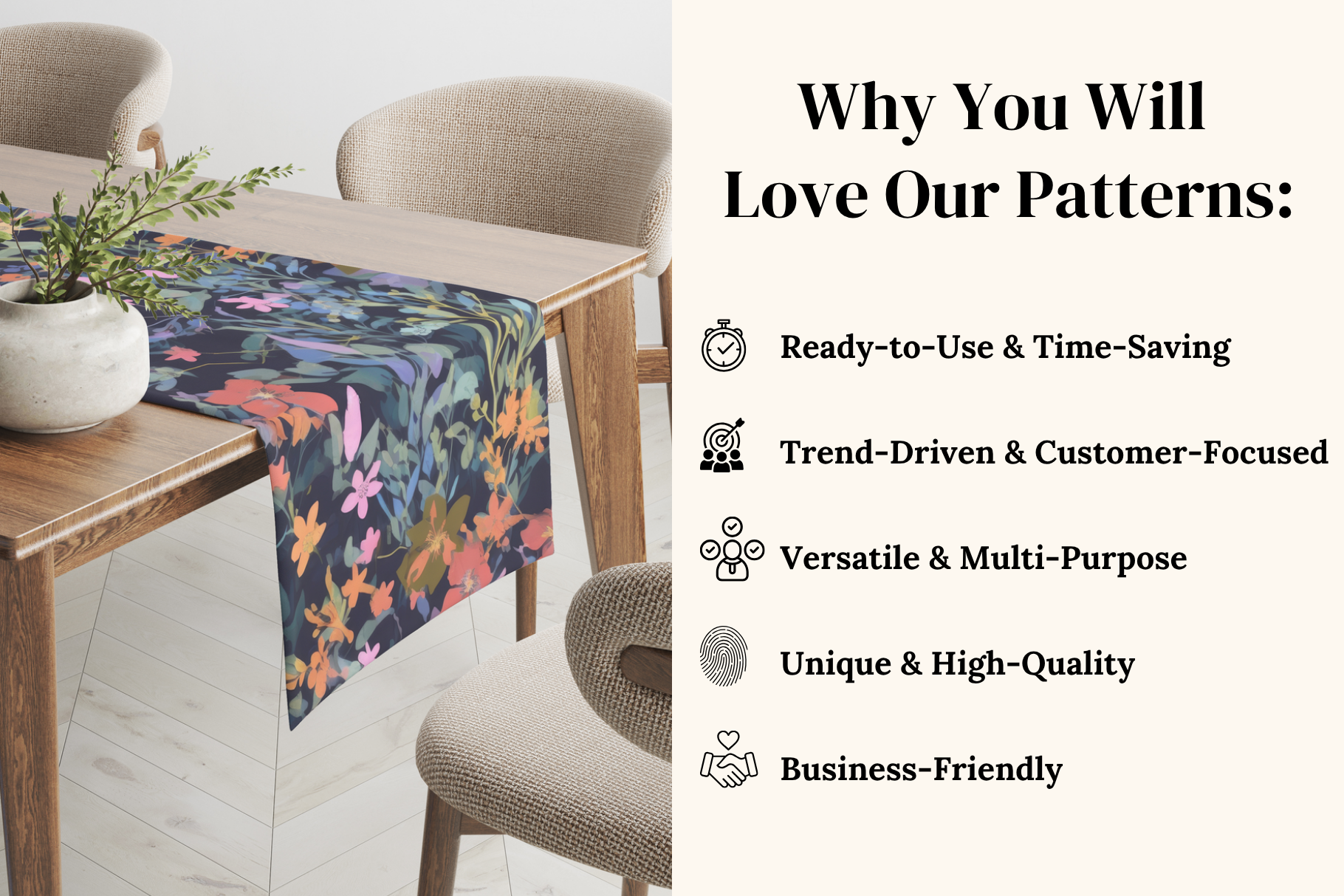 Ditsy Florals Patterns: A curated collection of 6 original ditsy floral seamless patterns. - image 4