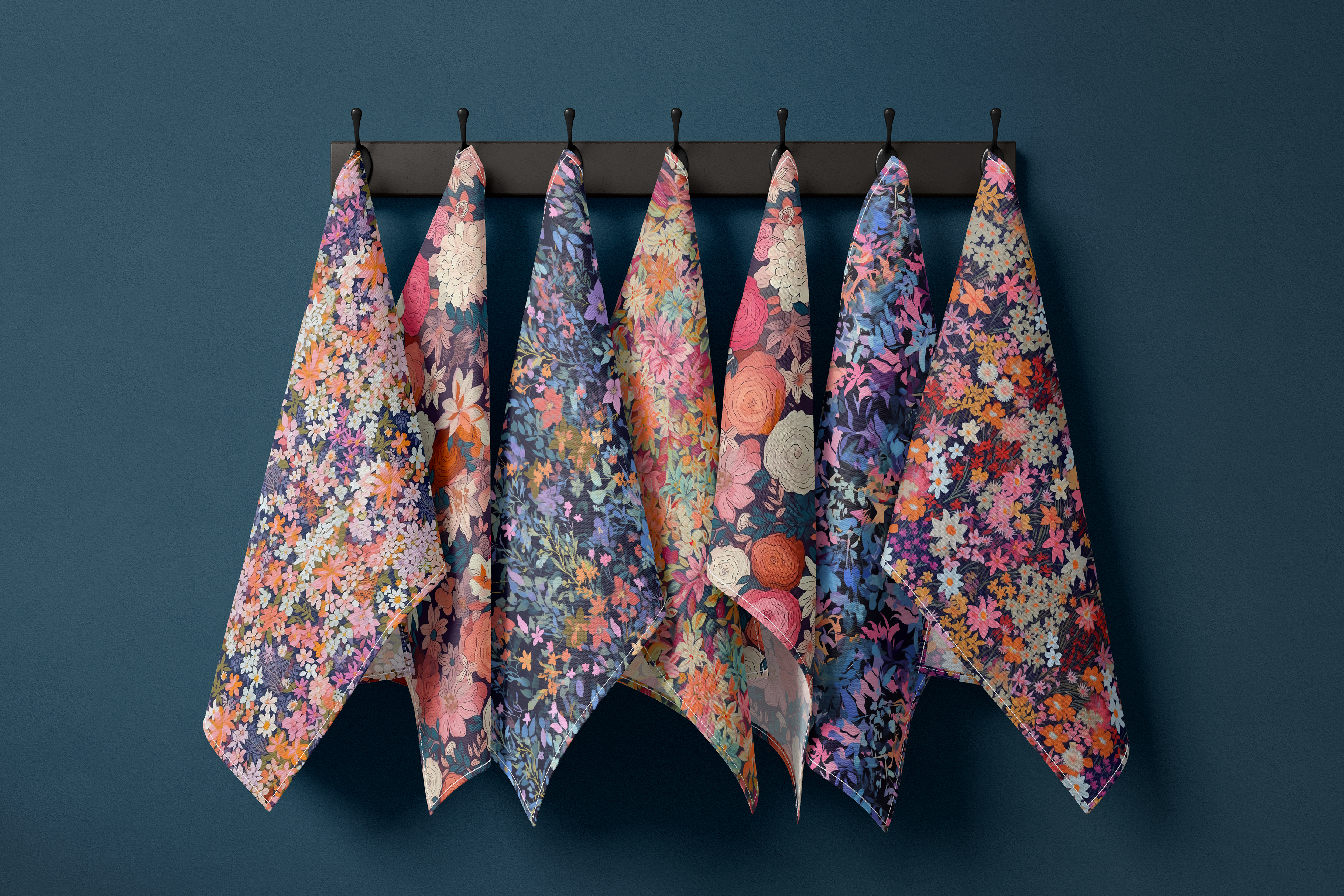 Ditsy Florals Patterns: A curated collection of 6 original ditsy floral seamless patterns. - image 5