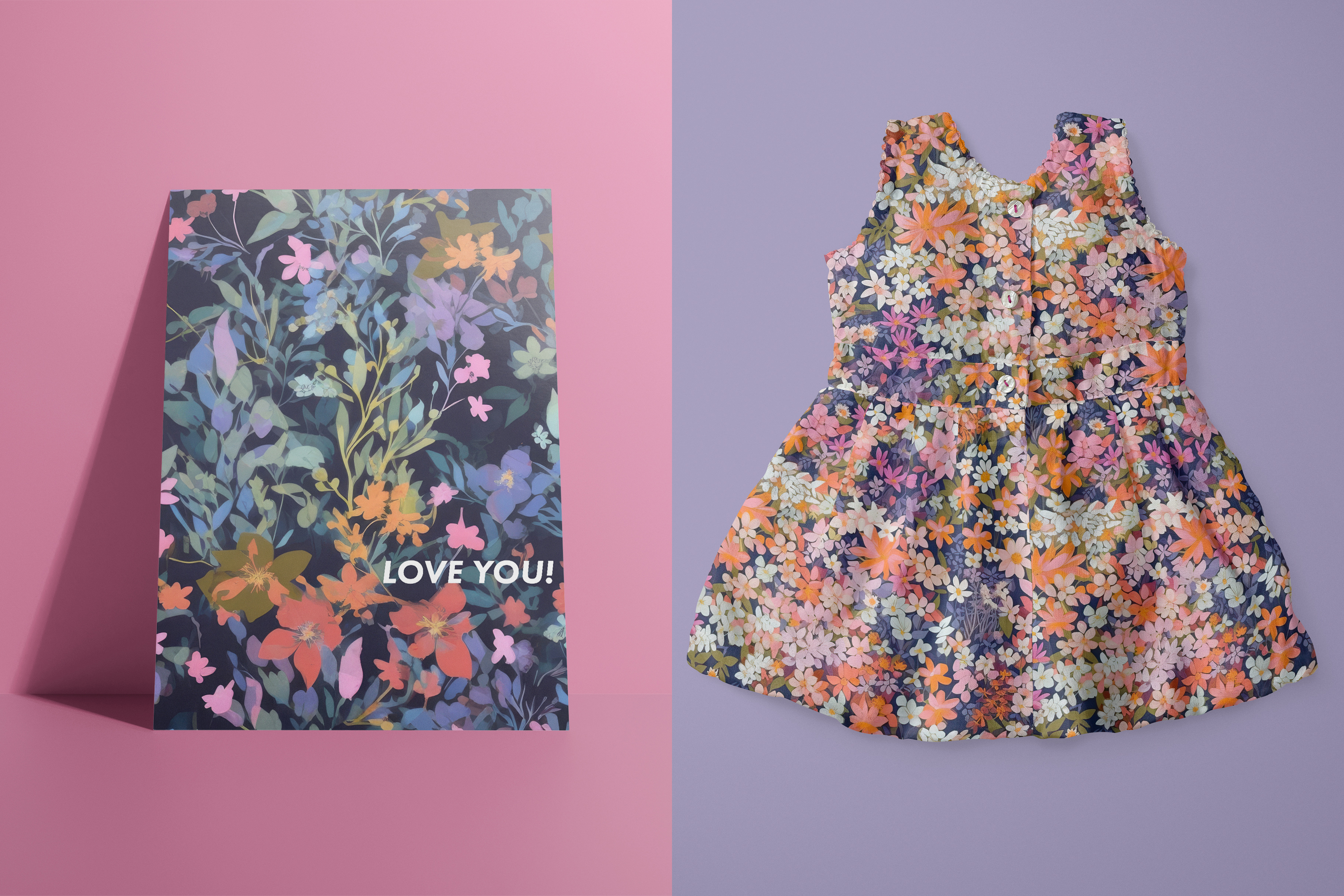 Ditsy Florals Patterns: A curated collection of 6 original ditsy floral seamless patterns. - image 7