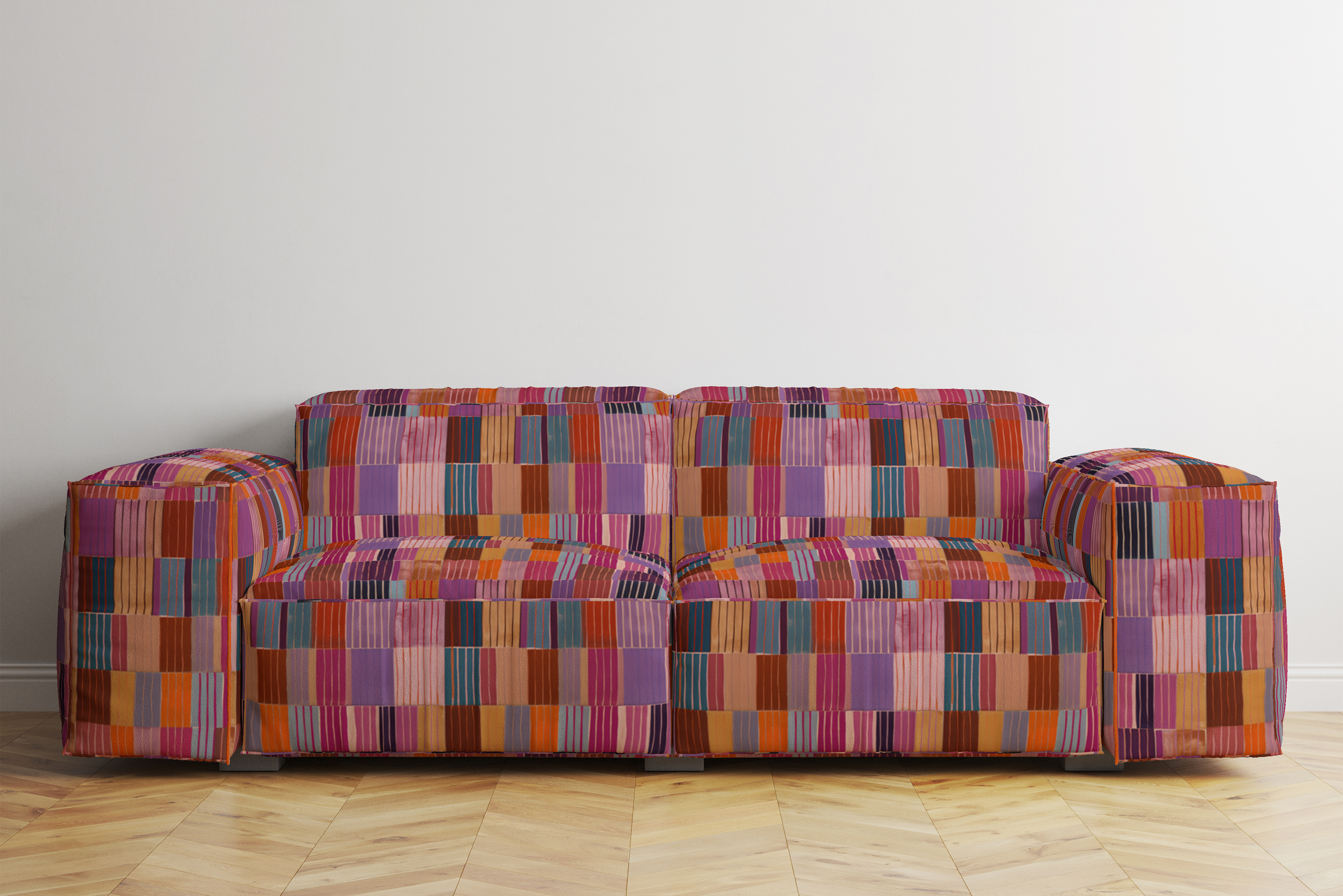 Abstract Patterns, part 2: A curated collection of 12 original abstract painted seamless patterns. - image 7