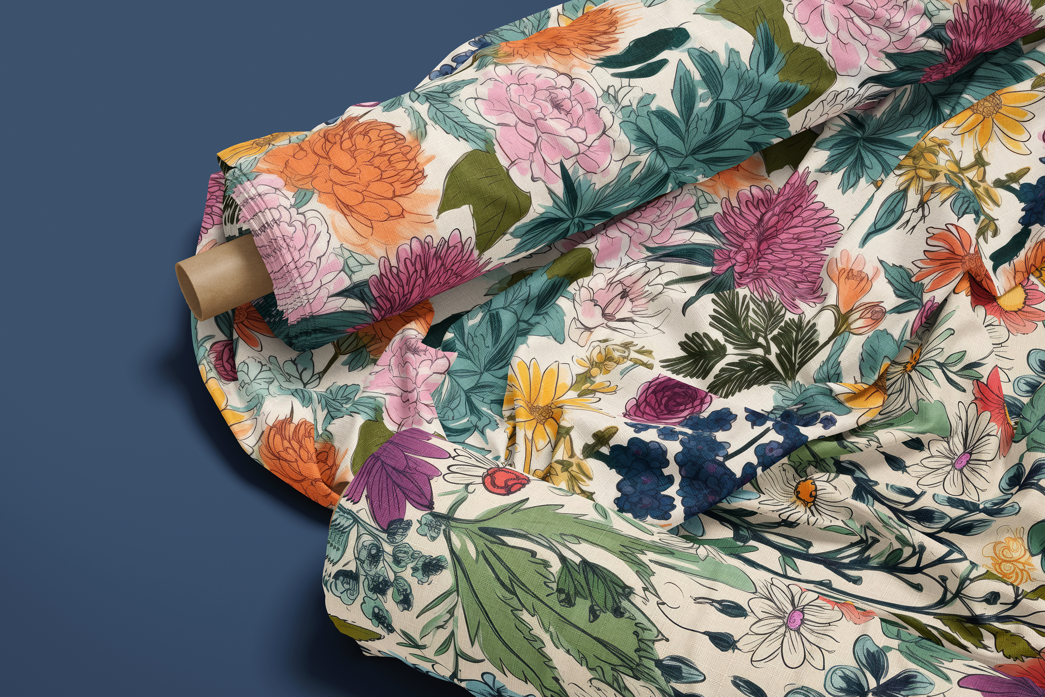 Summer Floral Patterns: A curated collection of 6 original summer floral seamless patterns. - image 7