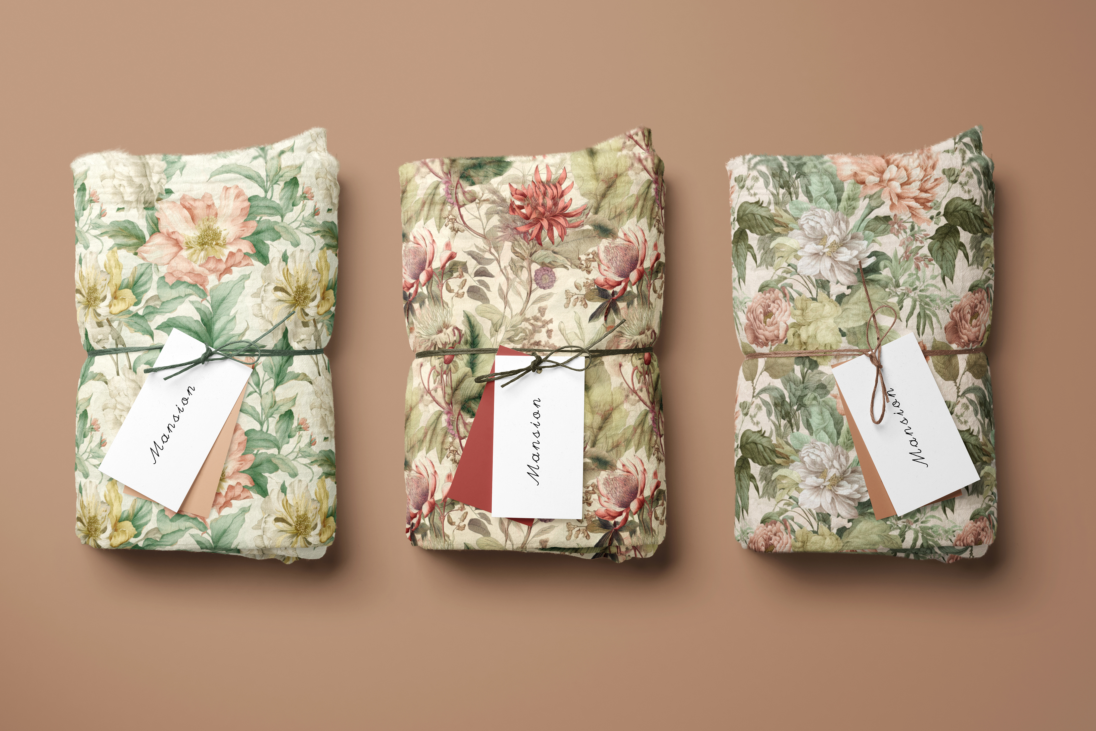 Vintage French Botanical Patterns: A curated collection of 10 original vintage french botanical seamless patterns. - image 7