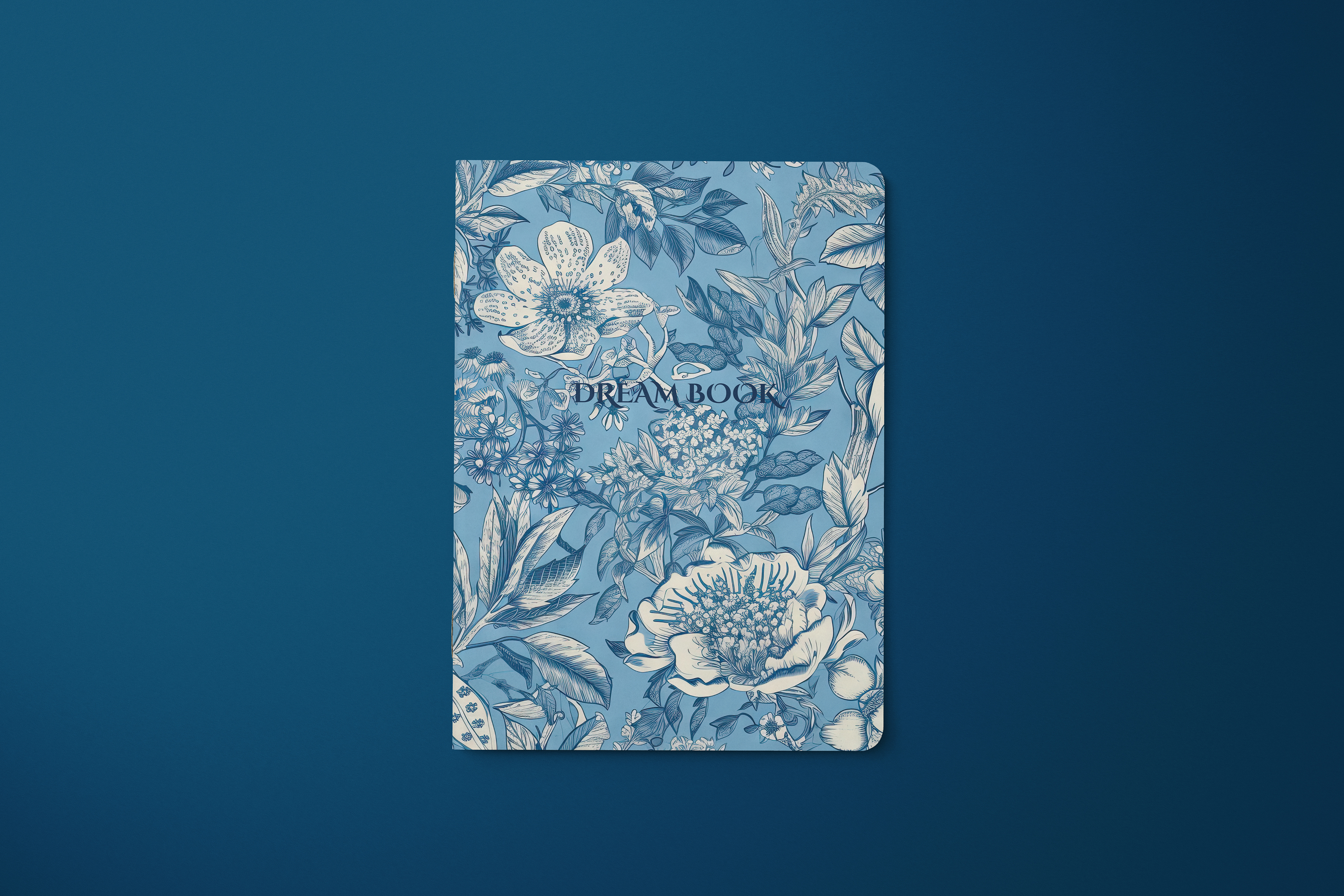 Chinoiserie Blue Botanical Patterns: A curated collection of 5 original chinoiserie blue botanical seamless patterns. - image 8