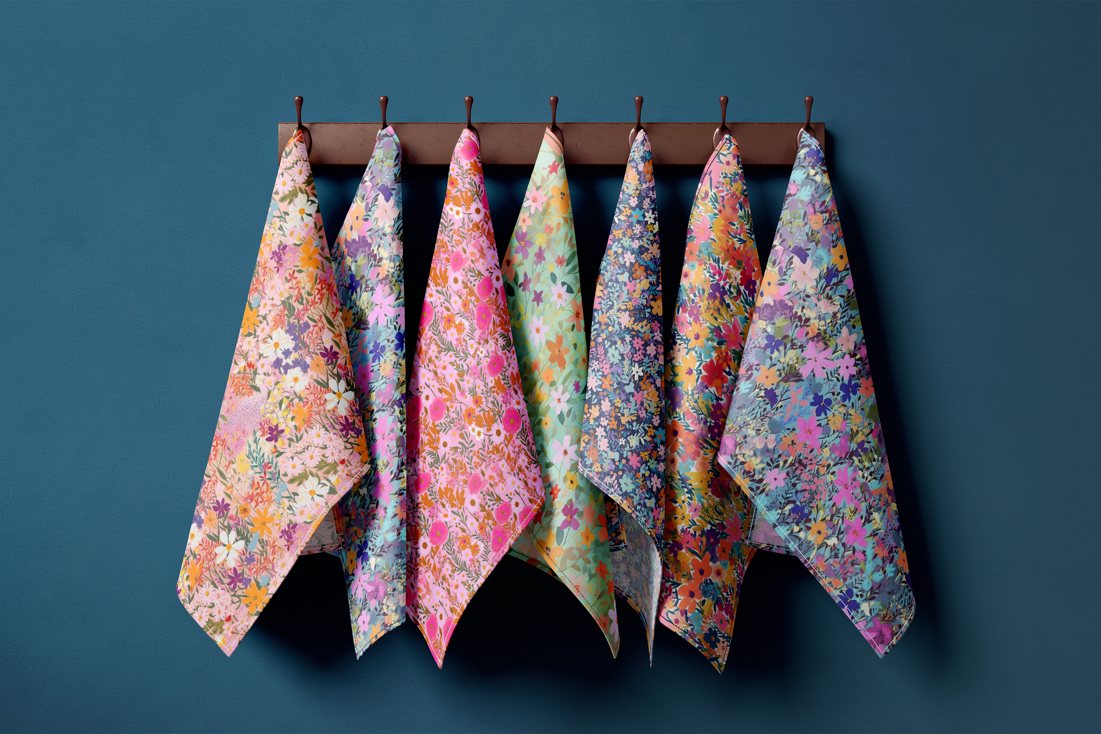 Fairy Ditsy Floral Patterns: A curated collection of 6 original fairy ditsy floral seamless patterns. - image 10