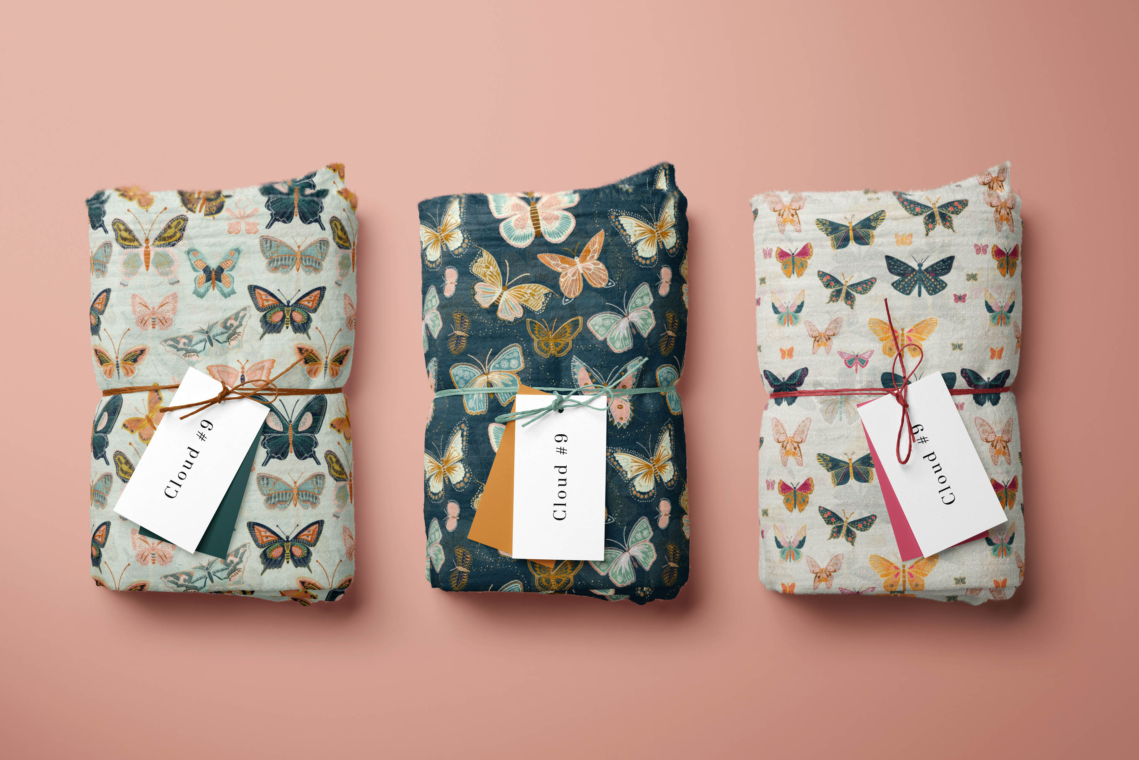 Butterfly Patterns: A curated collection of 6 original butterfly seamless patterns. - image 6