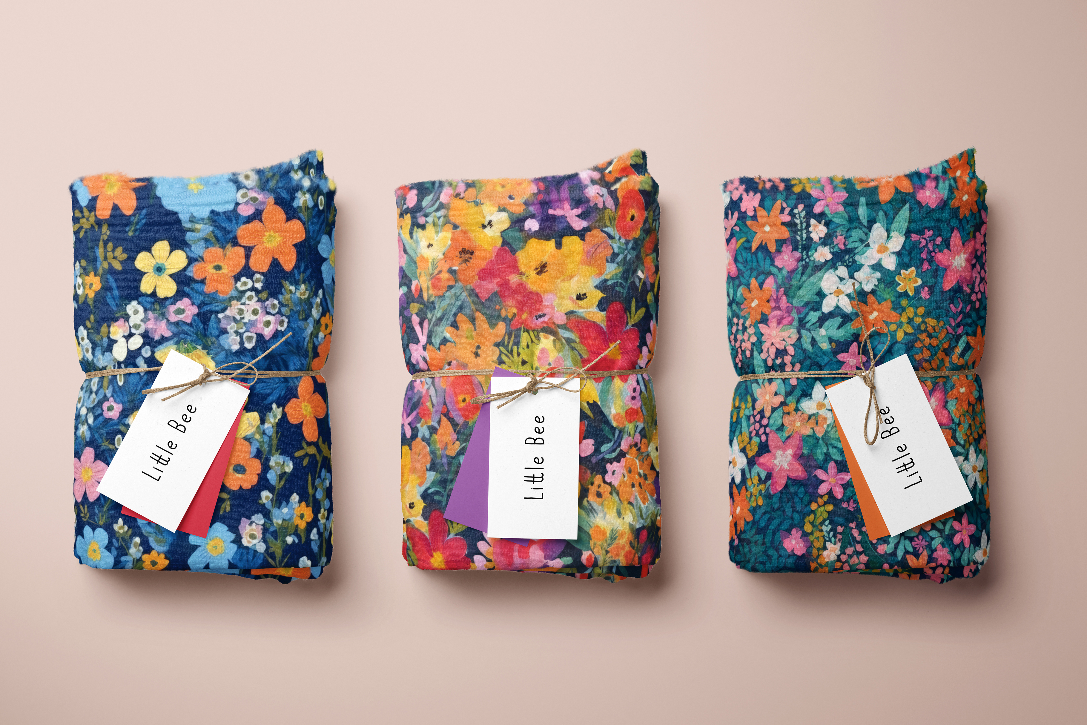 Whimsical Ditsy Floral Patterns: A curated collection of 6 original whimsical ditsy floral seamless patterns. - image 10