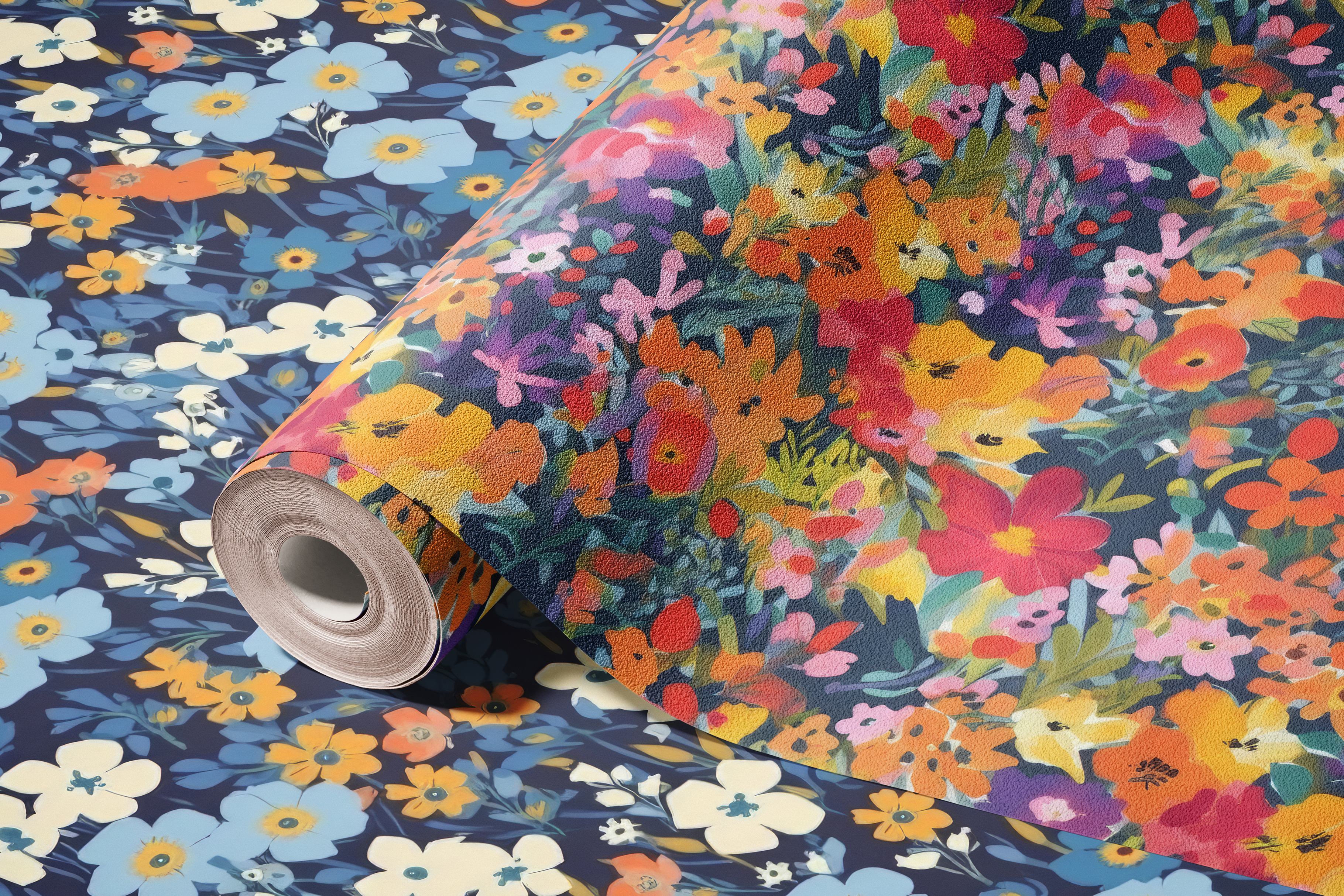 Whimsical Ditsy Floral Patterns: A curated collection of 6 original whimsical ditsy floral seamless patterns. - image 5