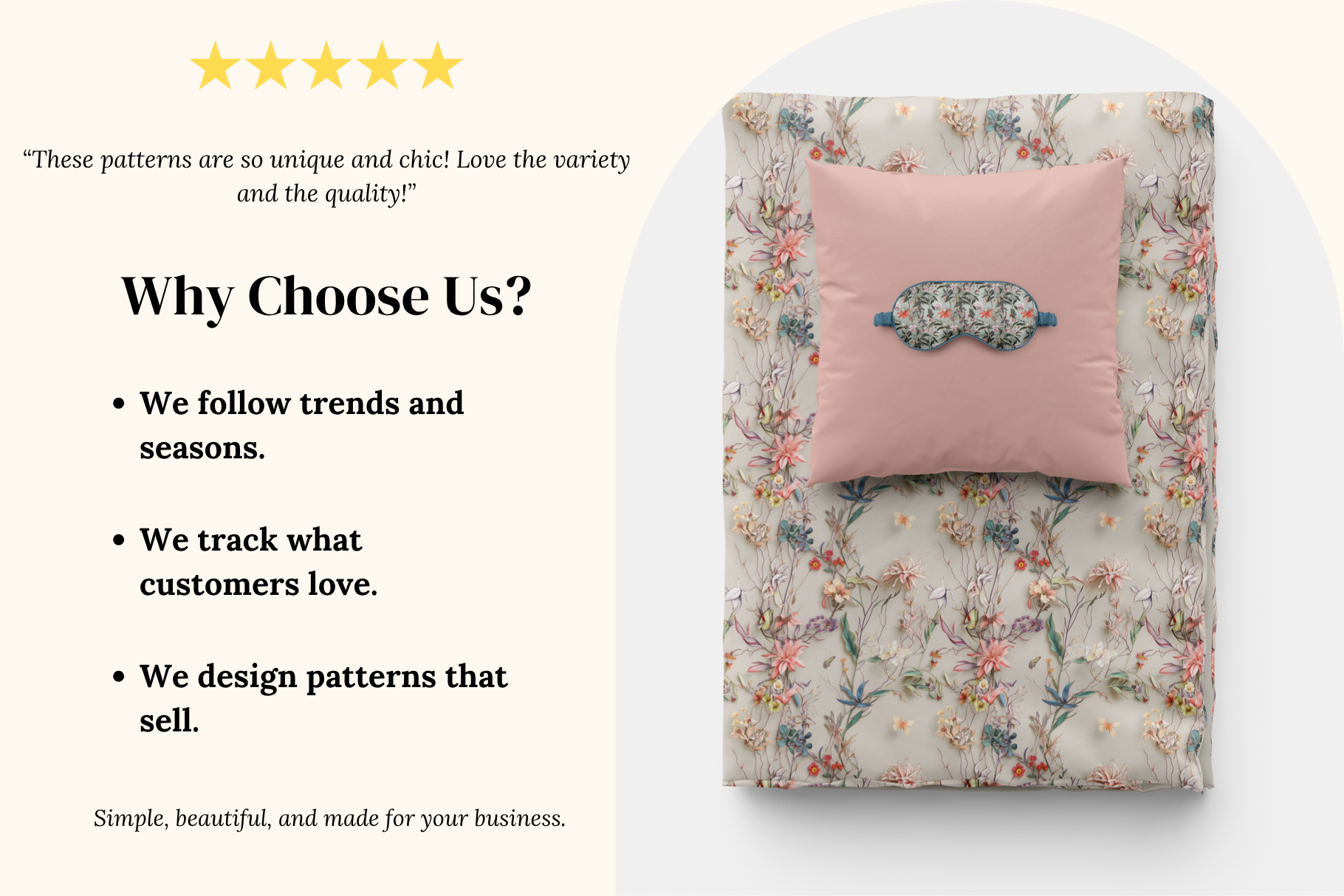 Paper Cut Floral Patterns: A curated collection of 6 original paper cut floral seamless patterns. - image 3