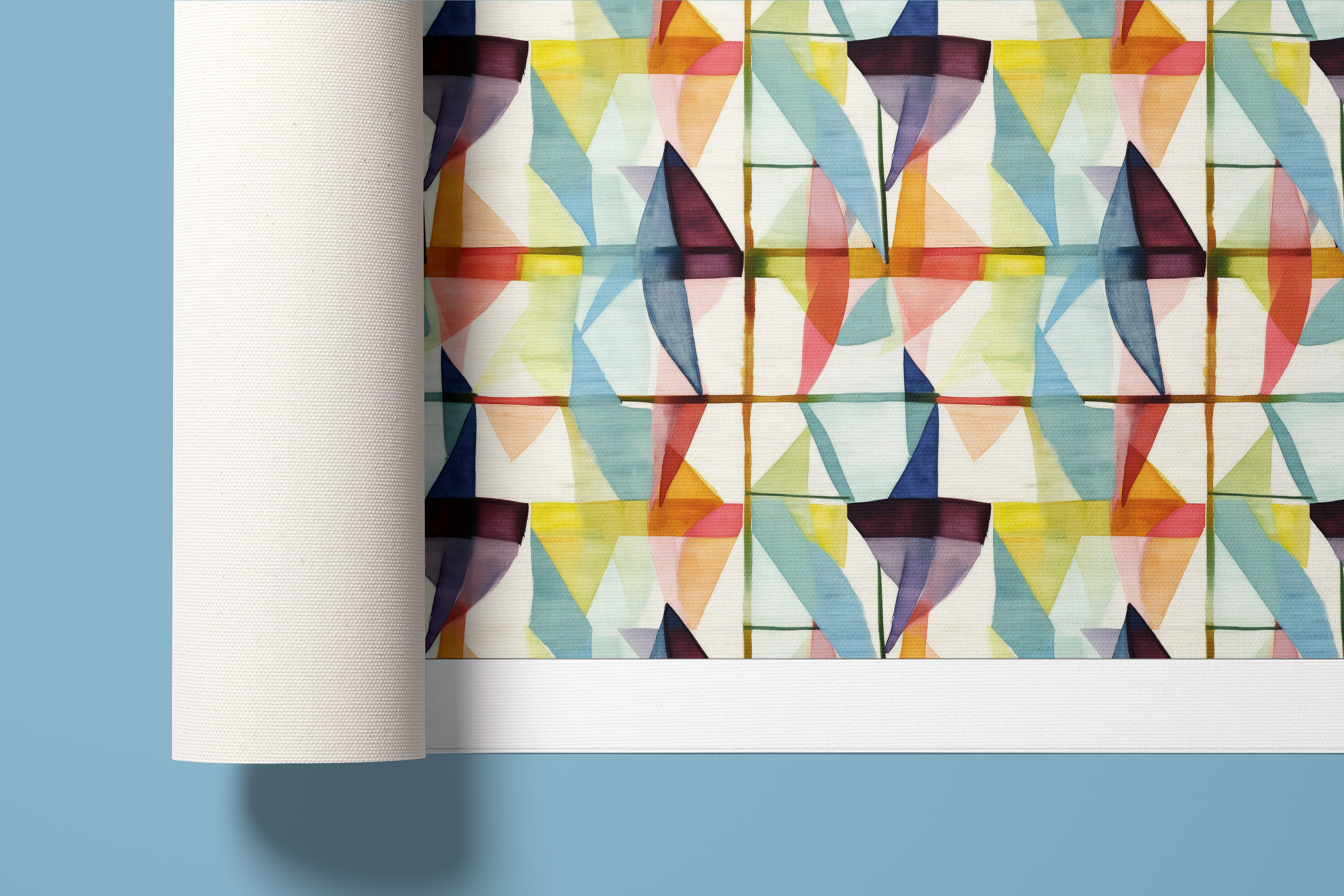 Korean Abstract Botanical Patterns: A curated collection of 12 original korean abstract botanical seamless patterns. - image 7