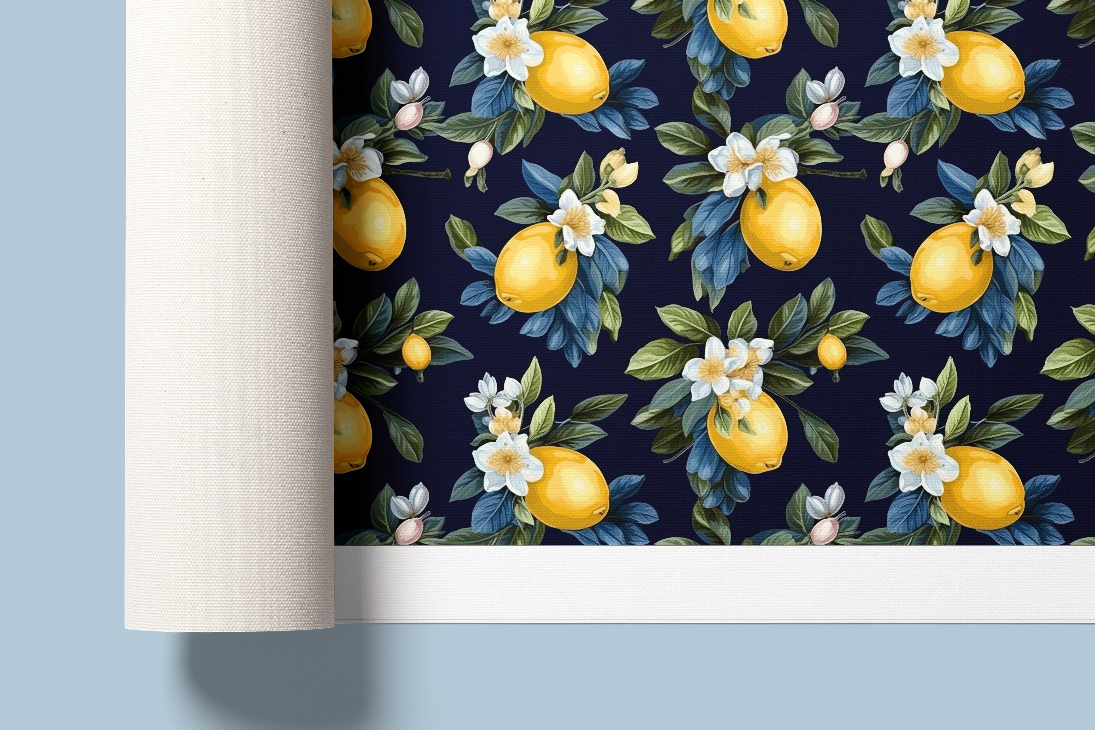 Lemons and Oranges Patterns: A curated collection of 8 original lemon and orange seamless patterns. - image 10