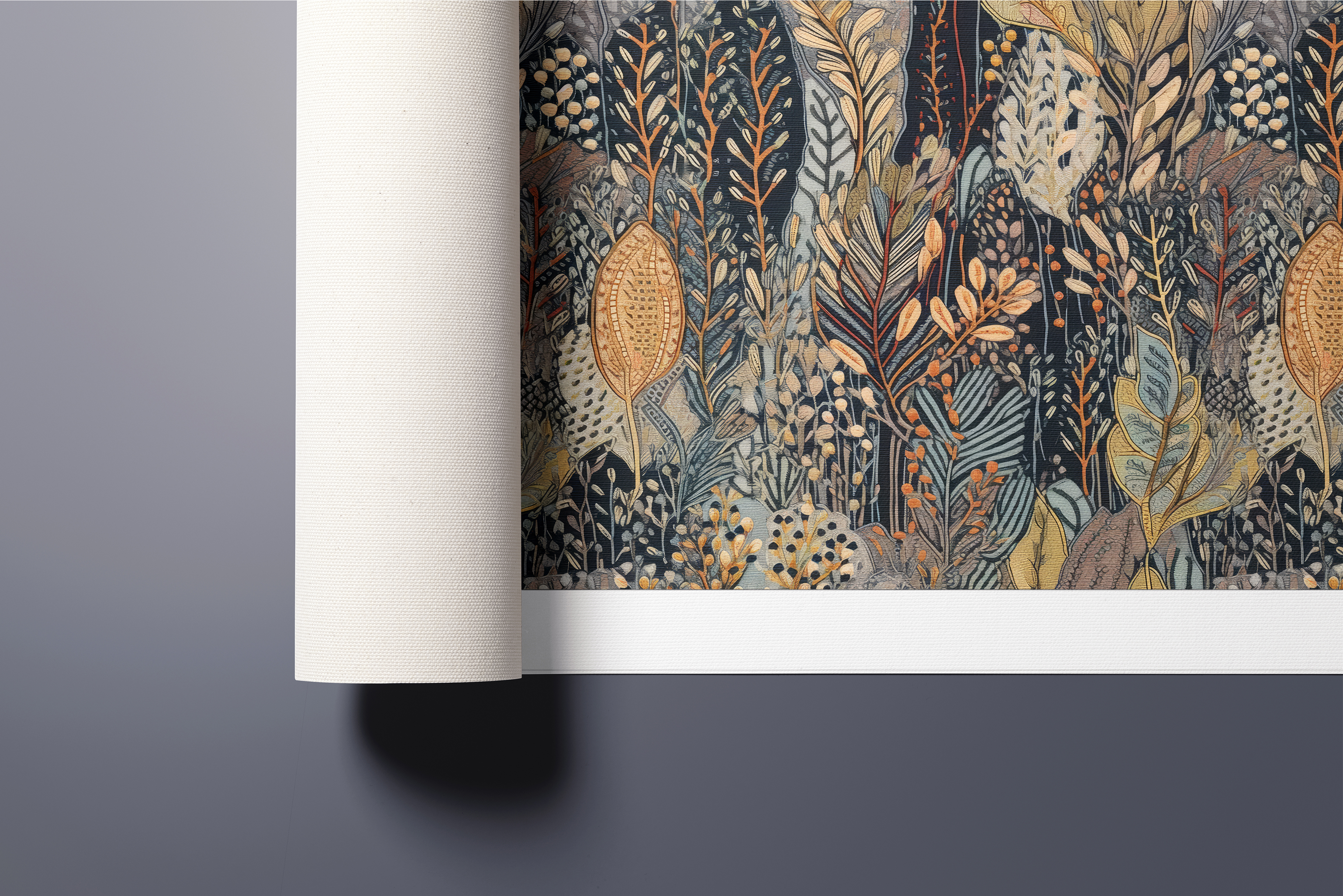 Light Whimsical Forest Patterns: A curated collection of 6 original whimsical forest seamless patterns. - image 7