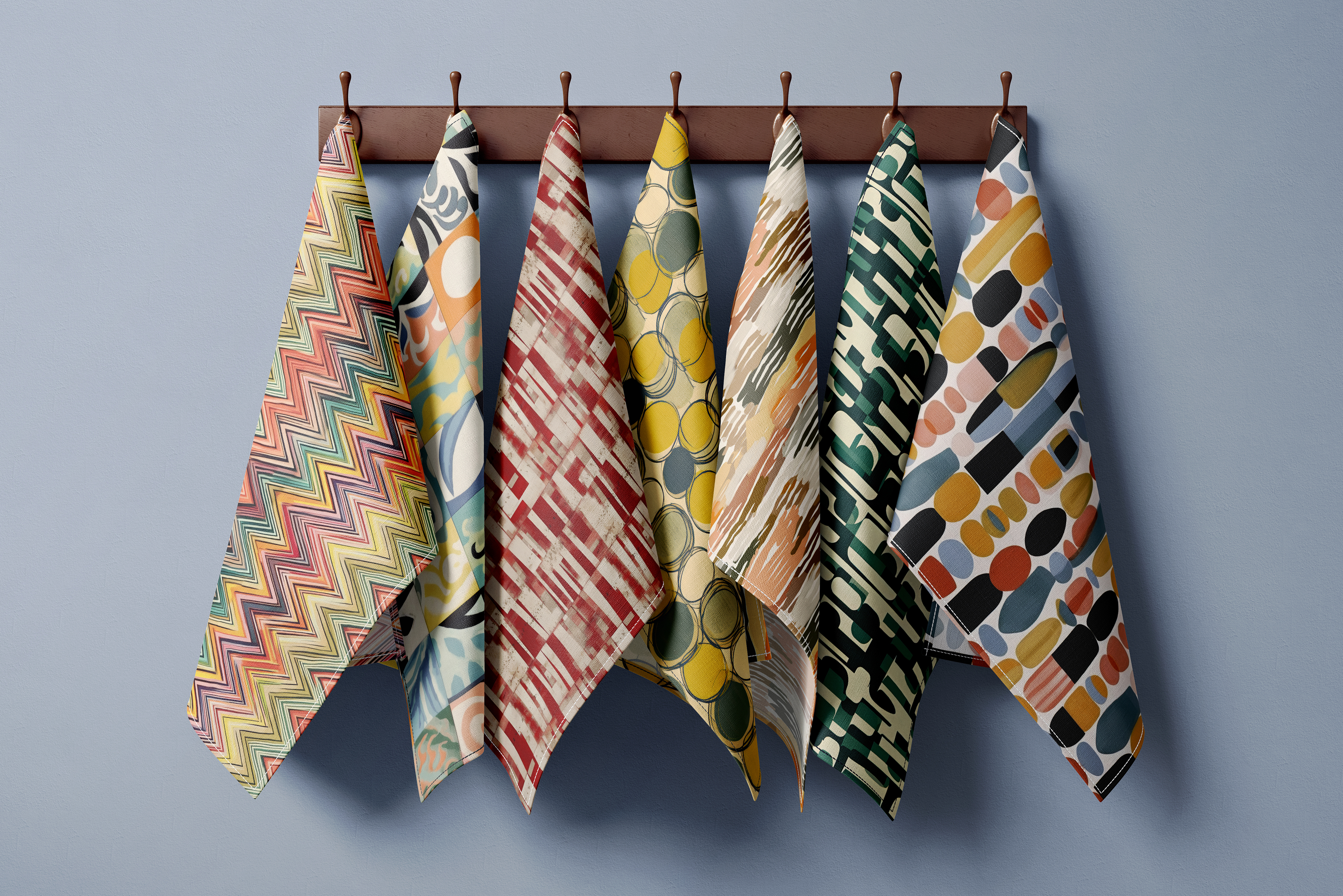 Abstract Patterns, part 4: A curated collection of 11 original abstract seamless patterns. - image 6