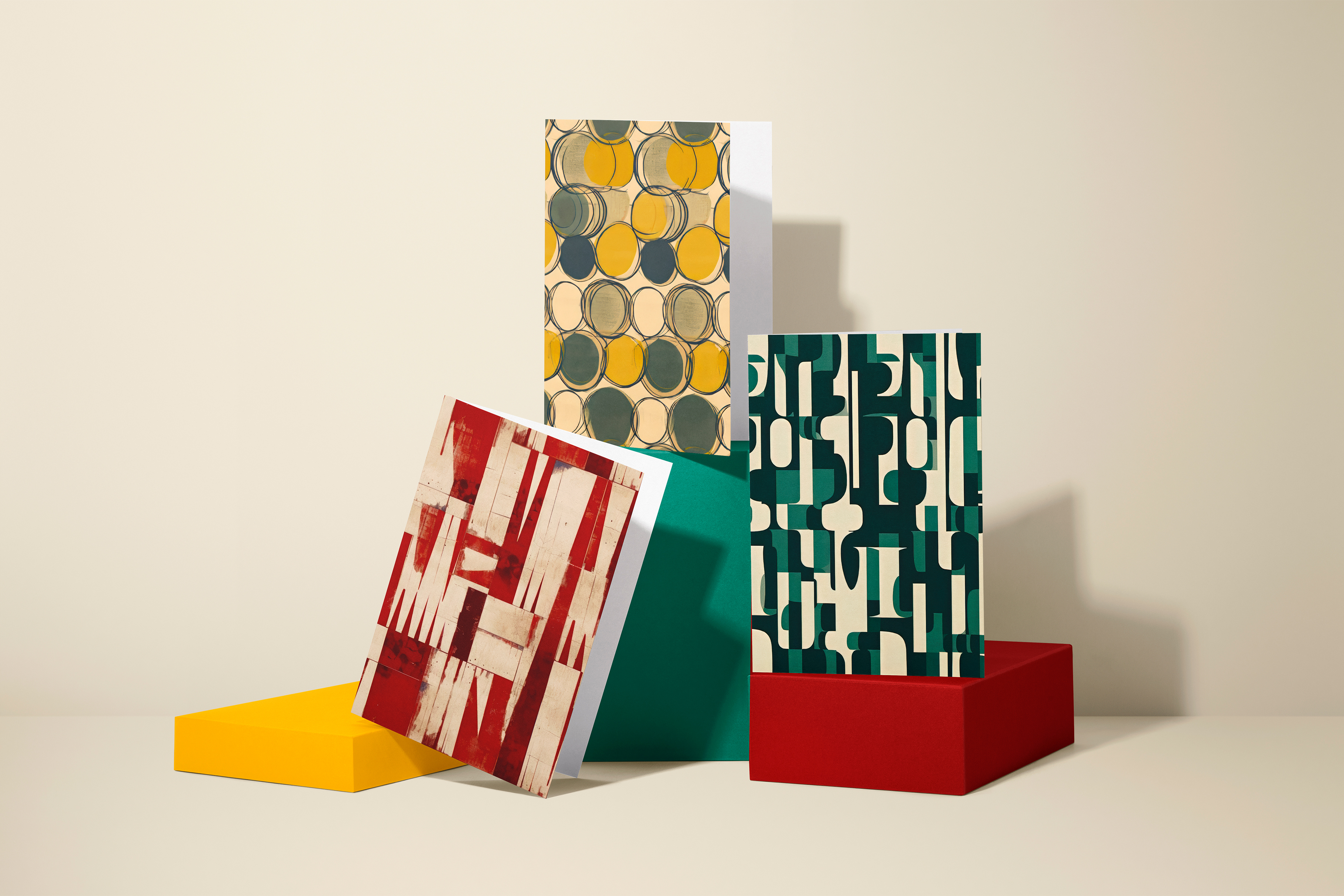 Abstract Patterns, part 4: A curated collection of 11 original abstract seamless patterns. - image 9
