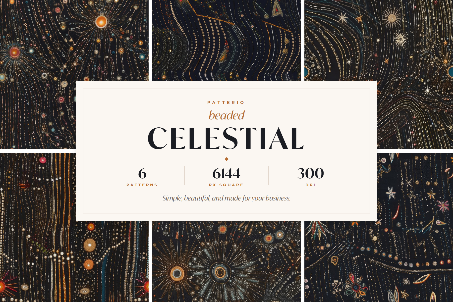 Celestial Beaded Patterns