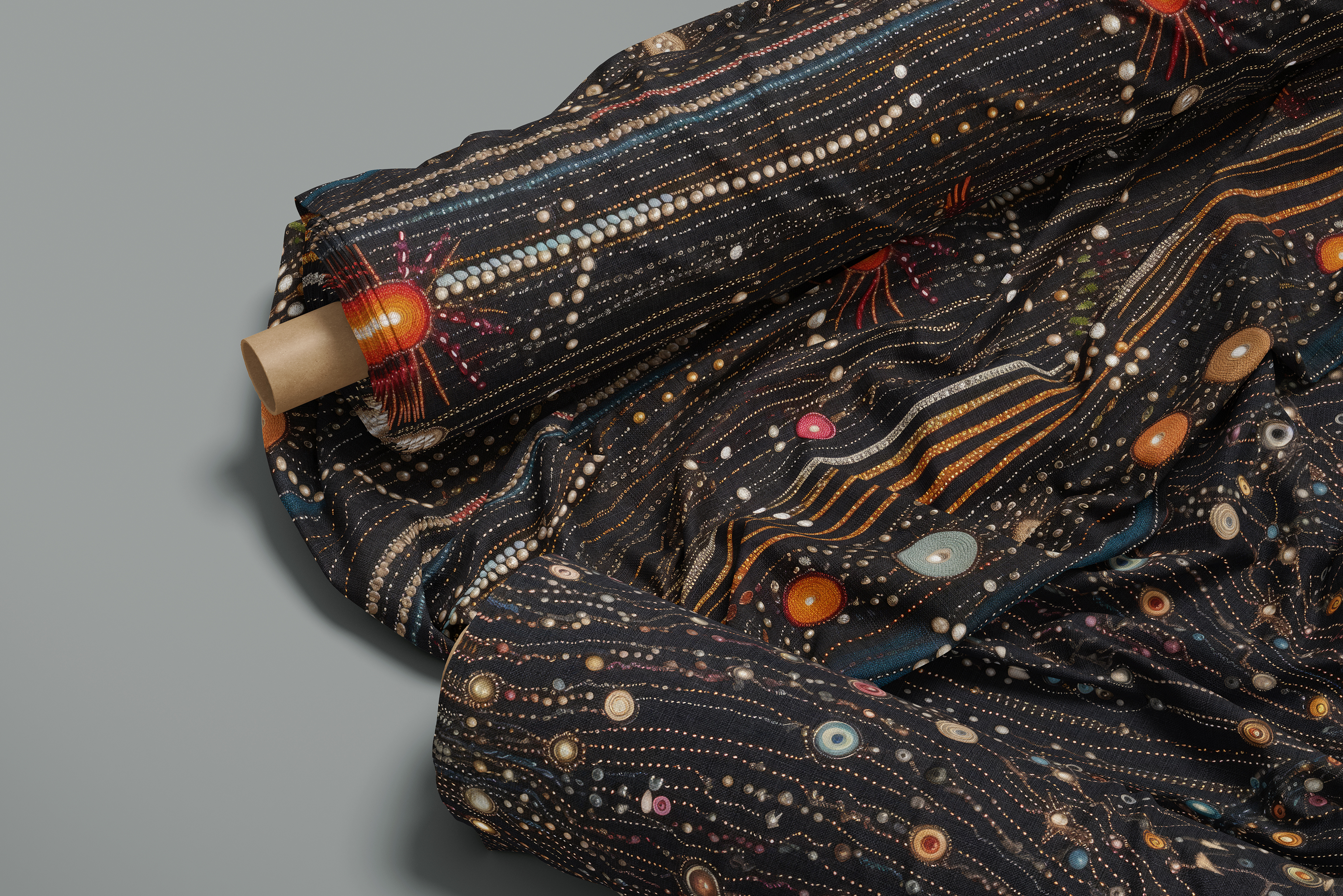 Celestial Beaded Patterns: A curated collection of 6 original beaded celestial seamless patterns. - image 10