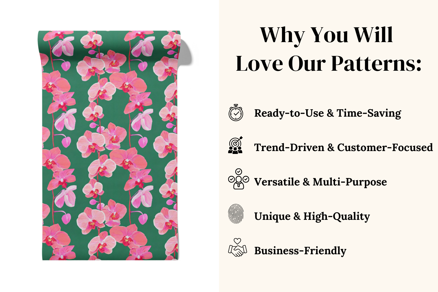 Maximalist Floral Patterns: A curated collection of 18 original maximalist floral seamless patterns. - image 4