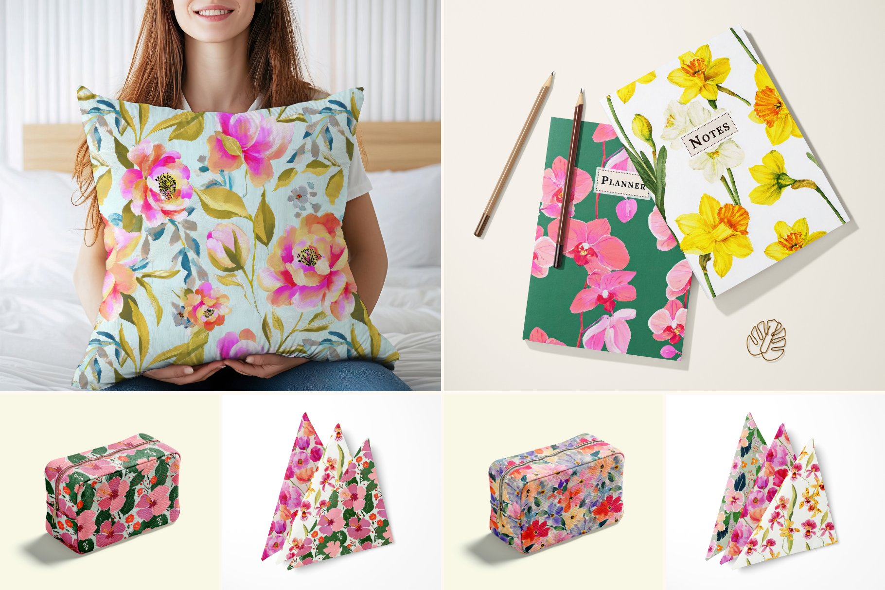 Maximalist Floral Patterns: A curated collection of 18 original maximalist floral seamless patterns. - image 5