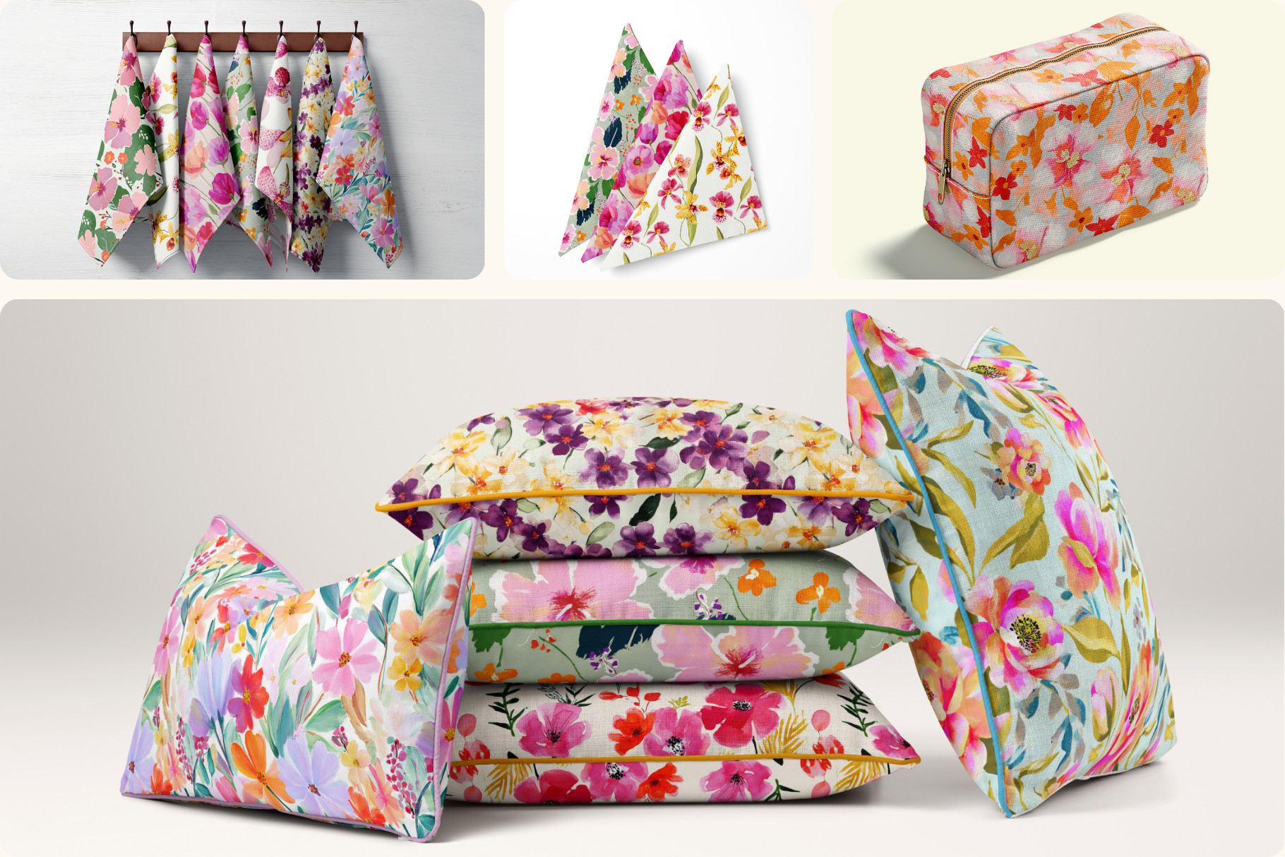 Maximalist Floral Patterns: A curated collection of 18 original maximalist floral seamless patterns. - image 8