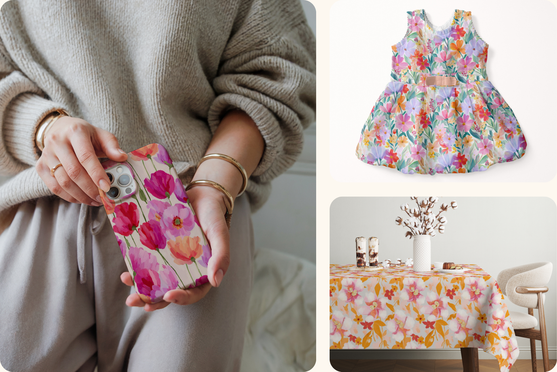 Maximalist Floral Patterns: A curated collection of 18 original maximalist floral seamless patterns. - image 9
