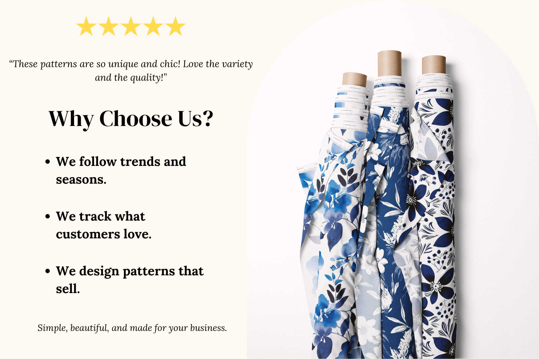 Blue on White Floral Patterns: A curated collection of 12 original blue and white floral seamless patterns. - image 3
