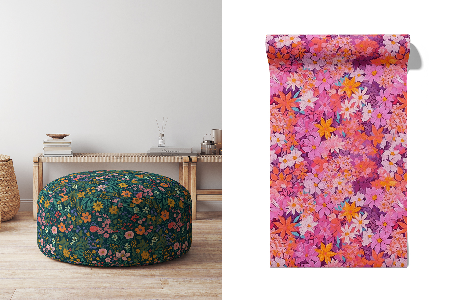 Charming Ditsy Floral Patterns: A curated collection of 6 original ditsy floral seamless patterns. - image 7