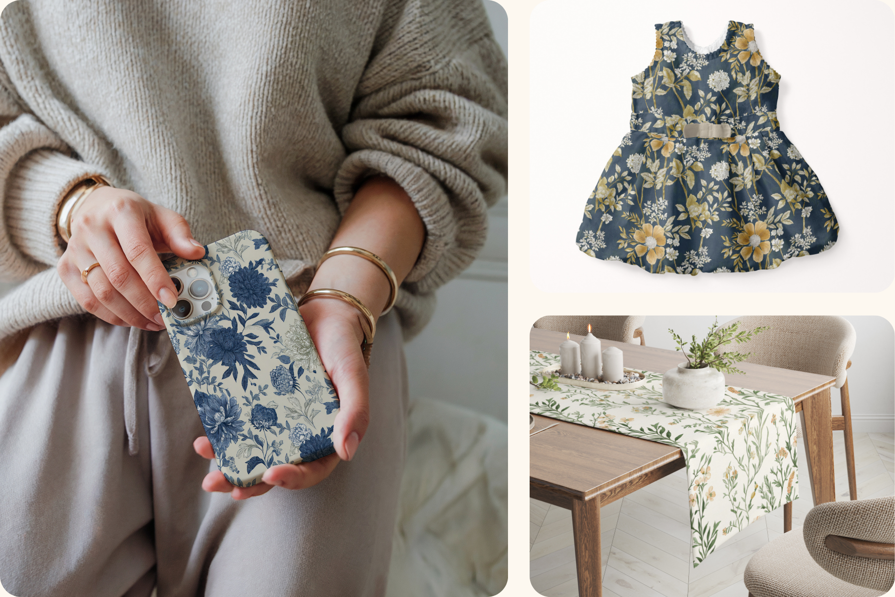 Elegant Vintage Floral Patterns: A curated collection of 40 original elegant vintage floral seamless patterns. - image 10