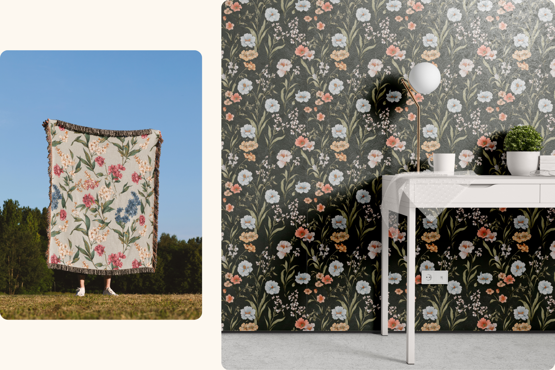 Elegant Vintage Floral Patterns: A curated collection of 40 original elegant vintage floral seamless patterns. - image 5