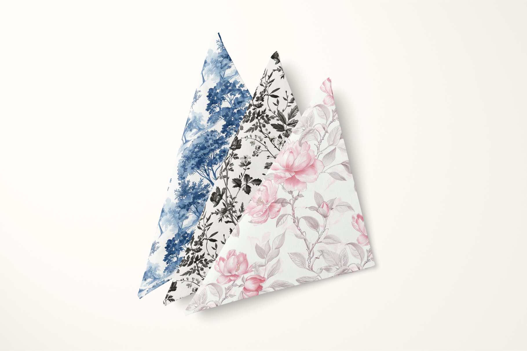 French Toile de Jouy Patterns: A curated collection of 6 original french toile de jouy seamless patterns. - image 10