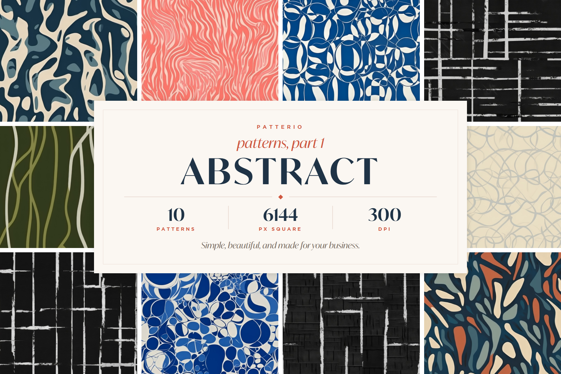 Abstract Patterns, part 1