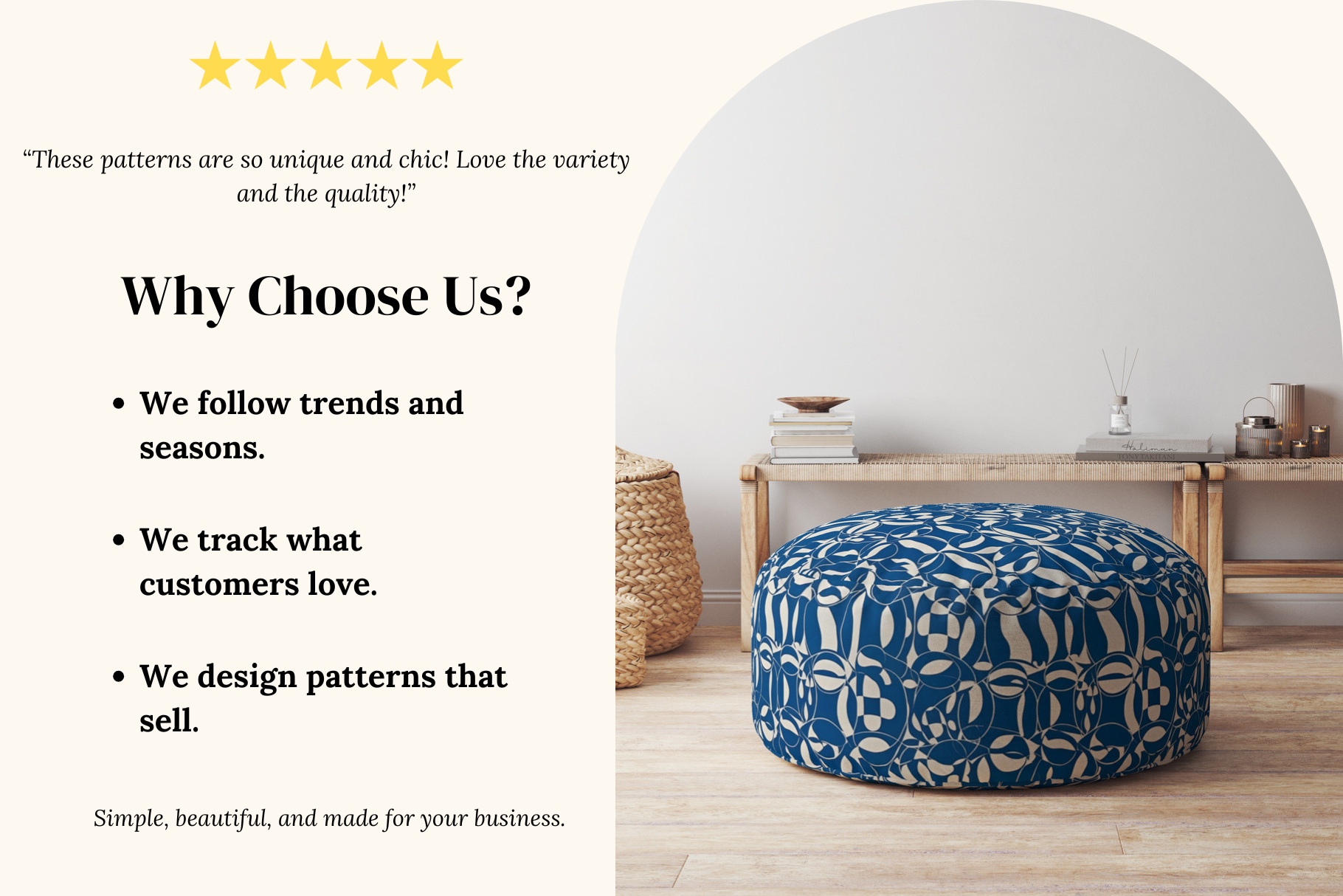 Abstract Patterns, part 1: A curated collection of 10 original abstract seamless patterns. - image 3