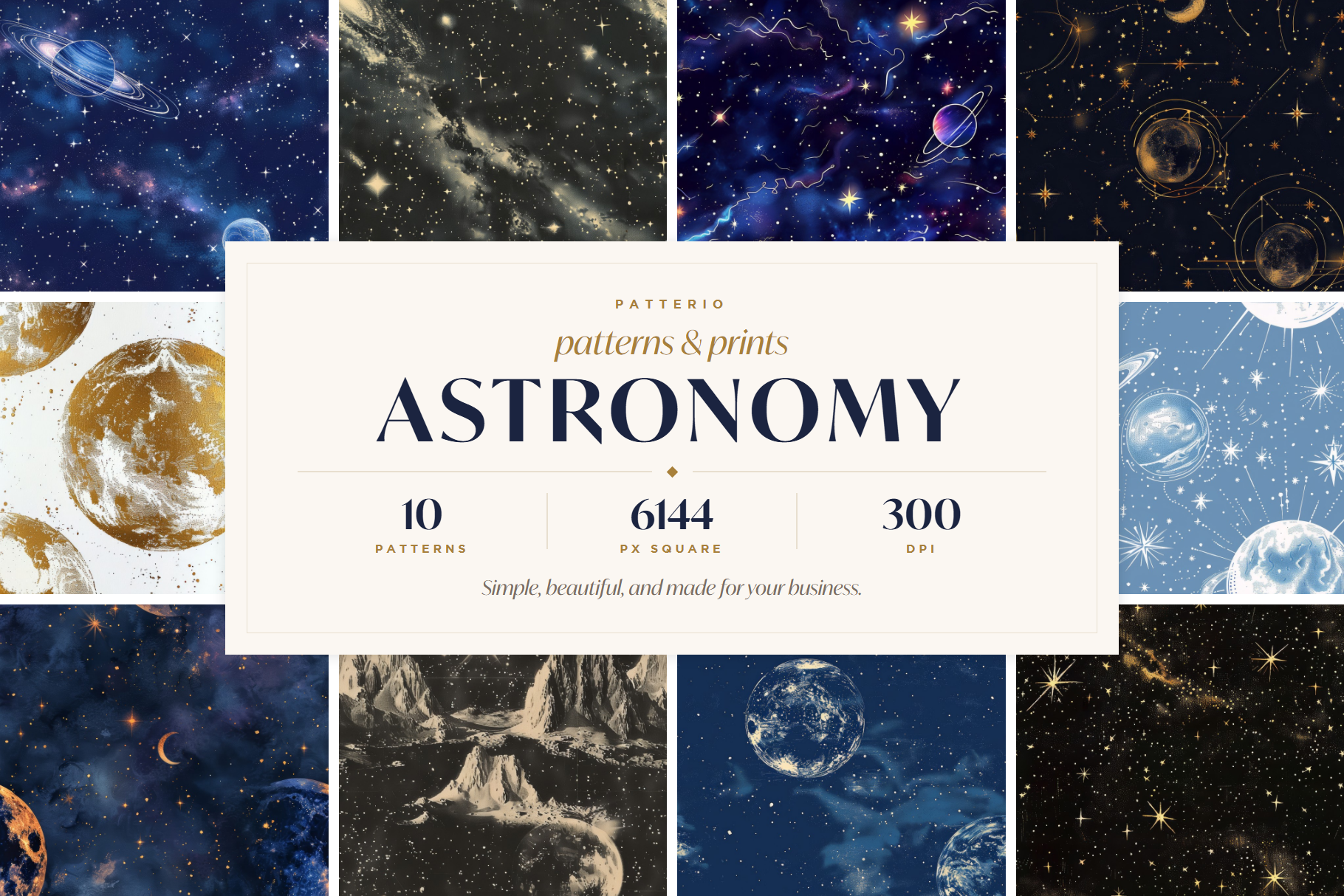 Astronomy Patterns & Prints
