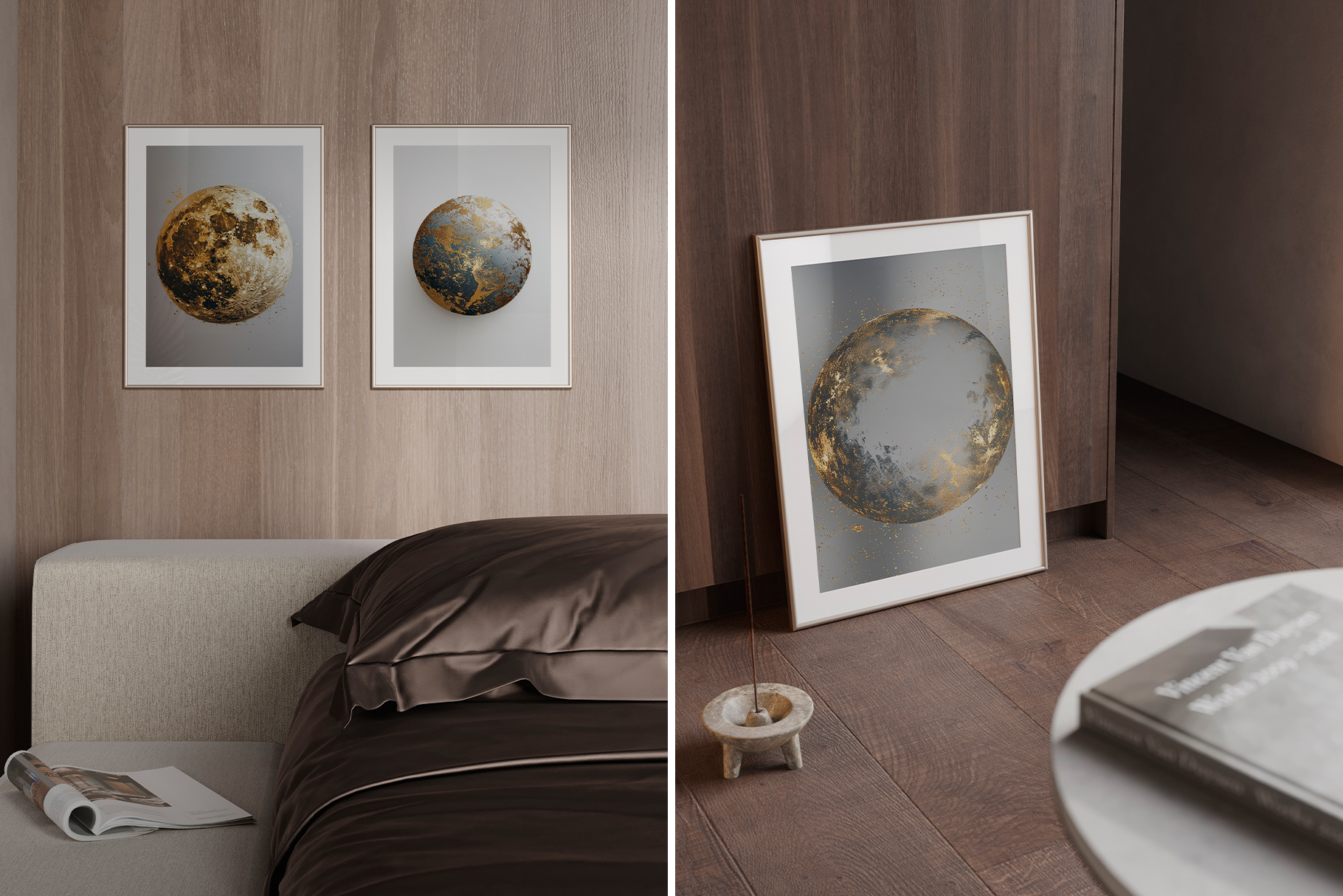 Astronomy Patterns & Prints: A curated collection of 10 original astronomy seamless patterns and 3 art prints. - image 5