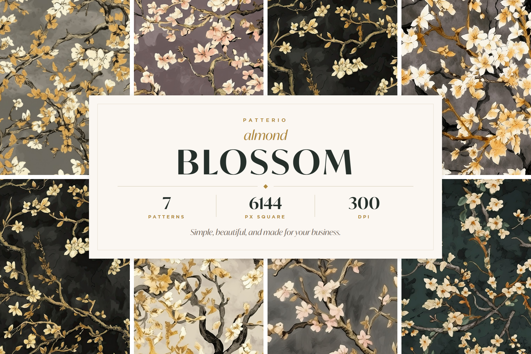 Almond Blossom Patterns